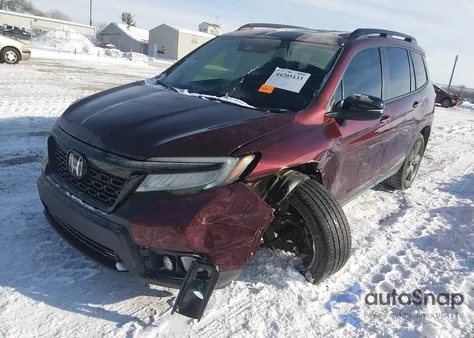 2020 Honda Passport Awd Touring from USA, damaged, VIN 5FNYF8H96LB010377